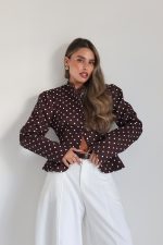 ⁦ג׳קט אלגנט נקודות⁩ – תמונה ⁦8⁩