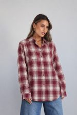 ⁦מכופתרת משבצת מיס⁩ – תמונה ⁦2⁩
