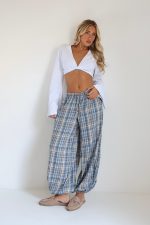 ⁦מכנס פלאנל משבצות 9183⁩ – תמונה ⁦26⁩