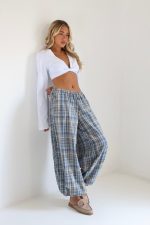 ⁦מכנס פלאנל משבצות 9183⁩ – תמונה ⁦27⁩