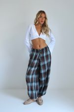 ⁦מכנס פלאנל משבצות 9183⁩ – תמונה ⁦16⁩