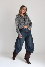 ⁦מכופתרת משבצות גל 2841⁩ – תמונה ⁦25⁩