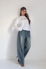 ⁦חולצה על חולצה דפוס 6899⁩ – תמונה ⁦5⁩