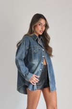 ⁦מכופתרת גינס שפשוף 9917⁩ – תמונה ⁦6⁩