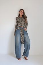 ⁦חולצה שילוב עליונית⁩ – תמונה ⁦4⁩