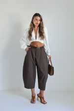 ⁦מכנס דריל בלון+חגורה⁩ – תמונה ⁦29⁩