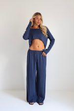 ⁦חליפה קרופ מעוגלת 8480⁩ – תמונה ⁦15⁩