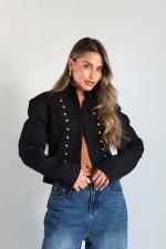⁦ג׳קט כפתורים זהב⁩ – תמונה ⁦22⁩