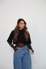 ⁦בגד גוף תחרה - 2822⁩ – תמונה ⁦3⁩