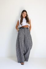 ⁦מכנס משבצות מיס+חגורה⁩ – תמונה ⁦28⁩