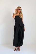 ⁦חליפה סטרפלס מחויטת 8478⁩ – תמונה ⁦30⁩