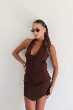 ⁦חליפה חצאית קולר פפיון⁩ – תמונה ⁦23⁩
