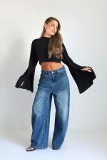 ⁦חולצה שרוול פעמון⁩ – תמונה ⁦28⁩