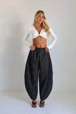 ⁦מכנס בארל גומי משבצות 9179⁩ – תמונה ⁦16⁩