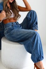 ⁦ג׳ינס בלון גומי⁩ – תמונה ⁦5⁩