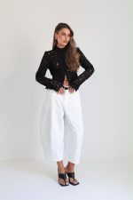⁦חולצה תחרה כפתור מיוחד⁩ – תמונה ⁦19⁩