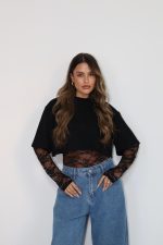 ⁦בגד גוף תחרה - 2822⁩ – תמונה ⁦2⁩