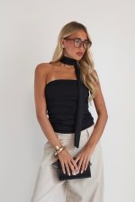 ⁦סטרפלס+צעיף⁩ – תמונה ⁦31⁩
