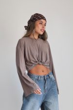 ⁦חולצה סיבוב קדימה מיס⁩ – תמונה ⁦10⁩