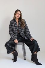 ⁦בלייזר משבצות מיס 9853⁩ – תמונה ⁦19⁩