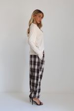 ⁦מכנס משבצת גומי 9140⁩ – תמונה ⁦10⁩