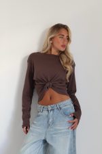⁦חולצה פיין ריב קשירה 51843⁩ – תמונה ⁦29⁩