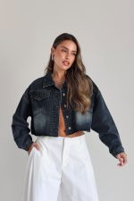 ⁦ג׳קט ג׳ינס שיפשוף 8898⁩ – תמונה ⁦10⁩