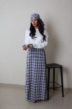 ⁦חליפה חצאית+ בנדנה S01⁩ – תמונה ⁦2⁩