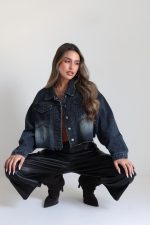 ⁦ג׳קט ג׳ינס שיפשוף 8898⁩ – תמונה ⁦2⁩