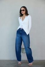 ⁦חולצה סיבוב שילוב תחרה 92116⁩ – תמונה ⁦2⁩