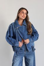 ⁦ג׳קט כפתור אלכסון 8873⁩ – תמונה ⁦26⁩