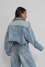 ⁦ג׳קט ג׳ינס קצר 7199⁩ – תמונה ⁦7⁩