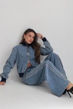 ⁦חליפה ג׳ינס אדיד 9022⁩ – תמונה ⁦2⁩