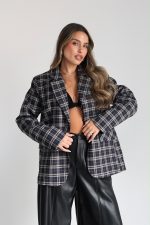 ⁦בלייזר משבצות מיס 9853⁩ – תמונה ⁦15⁩