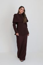 ⁦שמלה שכמייה מישל⁩ – תמונה ⁦2⁩