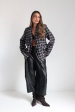 ⁦בלייזר משבצות מיס 9853⁩ – תמונה ⁦17⁩