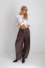 מכנס עור מעטפת 9192