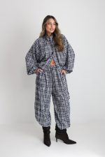 ⁦חליפה משבצת כיווץ 2892⁩ – תמונה ⁦26⁩