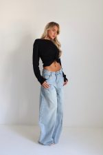 ⁦חולצה פיין ריב קשירה 51843⁩ – תמונה ⁦34⁩