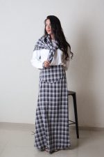 ⁦חליפה חצאית+ בנדנה S01⁩ – תמונה ⁦3⁩