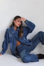 ⁦ג׳קט כפתור אלכסון 8873⁩ – תמונה ⁦19⁩