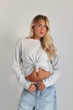 ⁦חולצה פיין ריב קשירה 51843⁩ – תמונה ⁦10⁩