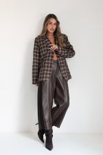 ⁦בלייזר משבצות מיס 9853⁩ – תמונה ⁦3⁩