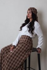 ⁦חליפה חצאית+ בנדנה S01⁩ – תמונה ⁦11⁩