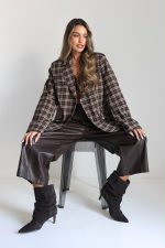 ⁦בלייזר משבצות מיס 9853⁩ – תמונה ⁦8⁩