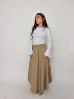⁦חצאית עור קלוש⁩ – תמונה ⁦3⁩