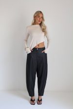 ⁦מכנס עור בארל 9187⁩ – תמונה ⁦3⁩