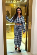 ⁦חליפה משבצות קשירות 10334⁩ – תמונה ⁦8⁩