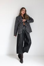 ⁦בלייזר משבצות מיס 9853⁩ – תמונה ⁦14⁩